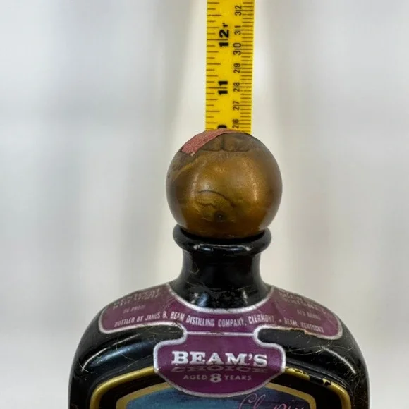 VTG Jim Beam Choice Aged 8 Chopin Kentucky Straight Bourbon Whiskey Bottle - Picture 11 of 13